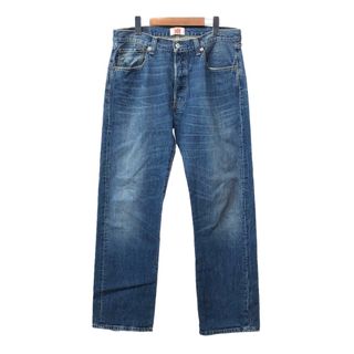 リーバイス(Levi's)のLevi's リーバイス 501 デニムパンツ アメカジ ブルー (メンズ W34 L32) 中古 古着 Q4782(デニム/ジーンズ)