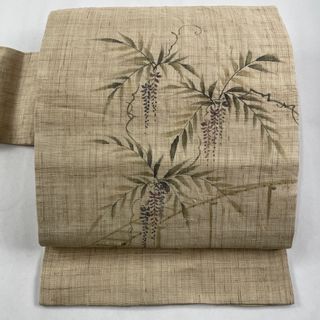 名古屋帯 秀品 正絹 【中古】(帯)