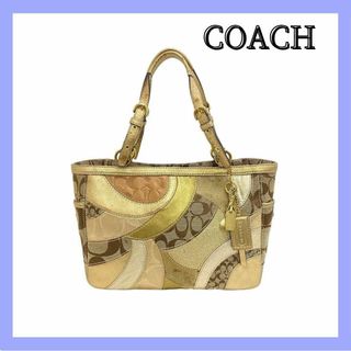 コーチ(COACH)のコーチ トートバッグ ハンドバッグ シグネチャー ベージュ 12740(トートバッグ)