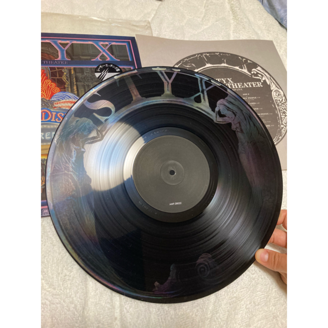 STYX/PARADISE THEATER レコード SP-3719ステレオ エンタメ/ホビーのCD(ポップス/ロック(洋楽))の商品写真