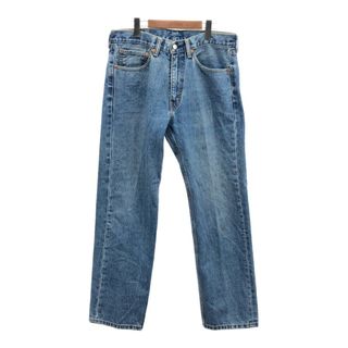 リーバイス(Levi's)のLevi's リーバイス 505 デニムパンツ アメカジ ライトブルー (メンズ W34 L30) 中古 古着 Q4803(デニム/ジーンズ)