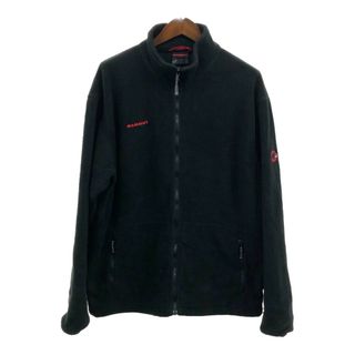 マムート(Mammut)のMammut マムート フリースジャケット アウトドア 大きいサイズ ブラック (メンズ 2XL) 中古 古着 Q4807(その他)