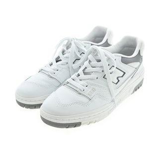 ニューバランス(New Balance)のNew Balance ニューバランス スニーカー 24.5cm 白 【古着】【中古】(スニーカー)