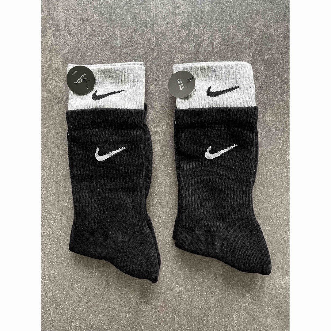 NIKE ナイキ　スポーツソックス　靴下　男女兼用　2足セット価格 メンズのレッグウェア(ソックス)の商品写真