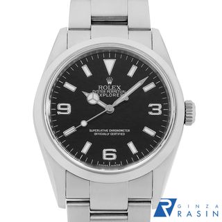 ロレックス(ROLEX)のロレックス エクスプローラーI 114270 ブラック V番 メンズ 中古 腕時計(腕時計(アナログ))