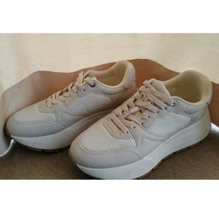 ザラ(ZARA)のZARA　スニーカー　厚底　36(スニーカー)