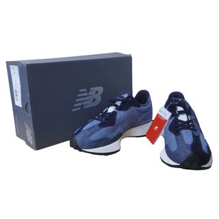 ニューバランス(New Balance)の新品未使用品 NEW BALANCE ニューバランス スニーカー シューズ メンズシューズ 327 MS327PA 28cm デニム ブルー 中古 62621(スニーカー)