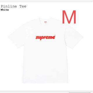 シュプリーム(Supreme)の【新品・未使用】Supreme シュプリーム Pinline Tee / M(Tシャツ/カットソー(半袖/袖なし))