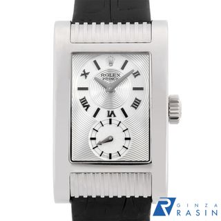 ロレックス(ROLEX)のロレックス チェリーニ プリンス 5441/9 シルバー D番 メンズ 中古 腕時計(腕時計(アナログ))