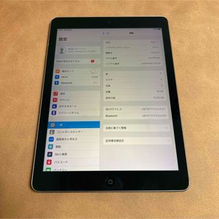 アイパッド(iPad)の7442 iPad Air 16GB WIFIモデル(タブレット)