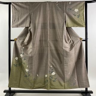 訪問着 身丈152.5cm 裄丈63cm 正絹 美品 名品 【中古】(着物)