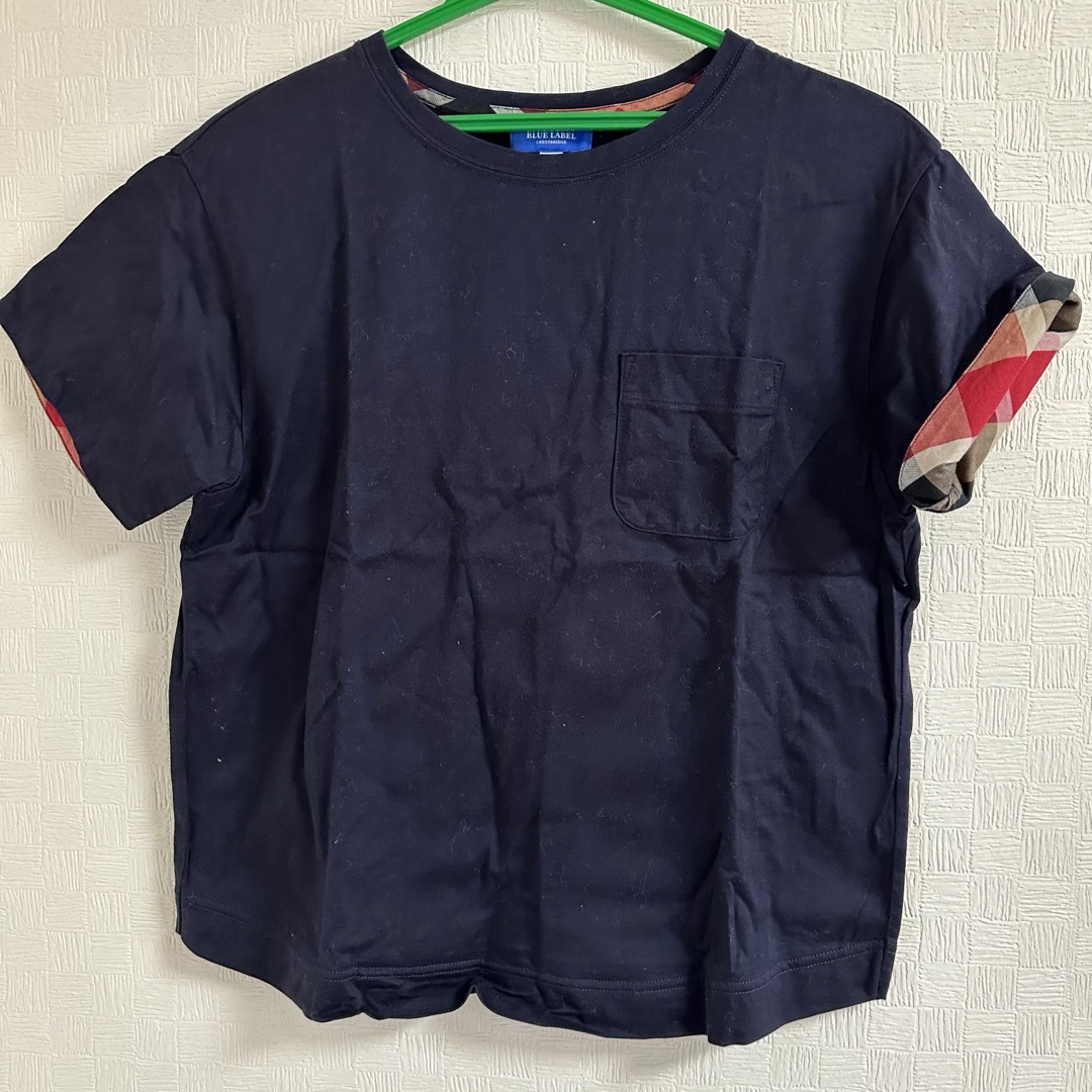 Burberry BLUE LABEL カットソー レディースのトップス(Tシャツ(半袖/袖なし))の商品写真