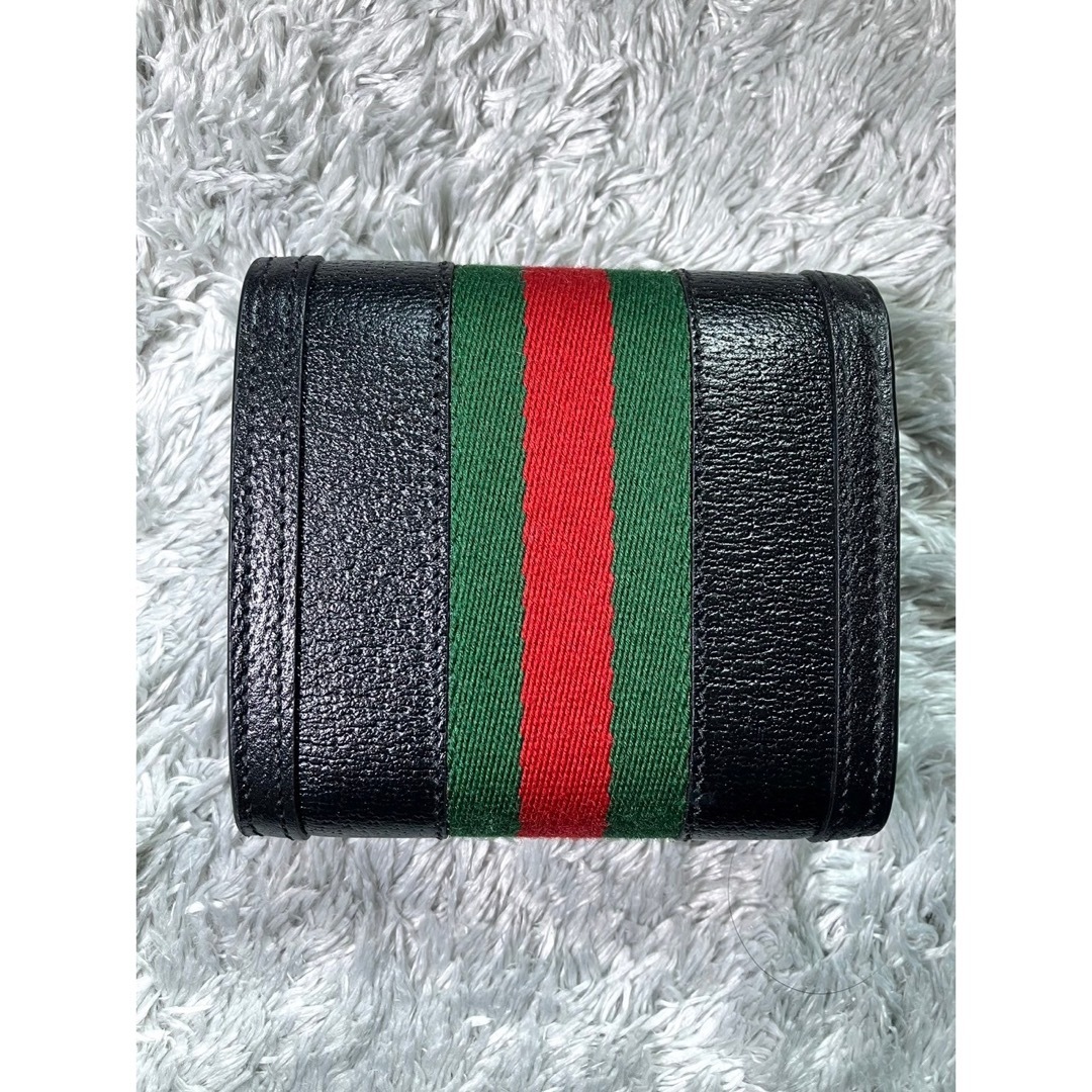 Gucci(グッチ)のGUCCI 719887 シェリーライン オフィディア ウェブ 二つ折り財布 レディースのファッション小物(財布)の商品写真