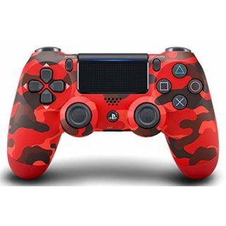 ワイヤレスコントローラー(DUALSHOCK 4) レッド・カモフラージュ(その他)