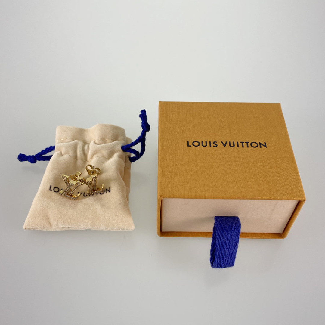 LOUIS VUITTON(ルイヴィトン)のルイ・ヴィトン LV アイコニック ストラス M00609 ピアス レディースのアクセサリー(ピアス)の商品写真