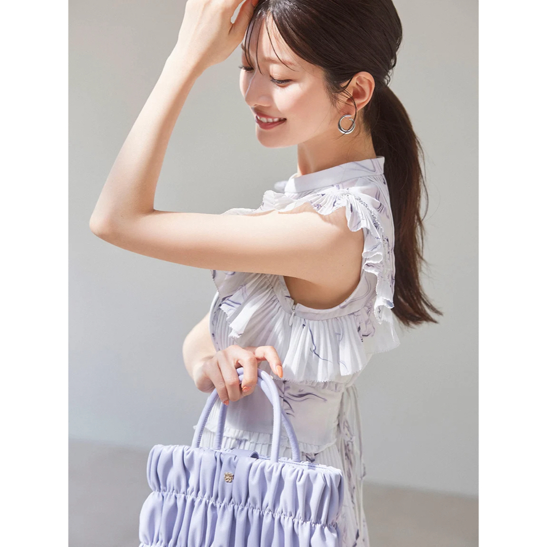 SNIDEL - 【正規品】snidel Sustainableプリントプリーツ SNIDEL - 【正規品】snidel Sustainableプリントプリーツ