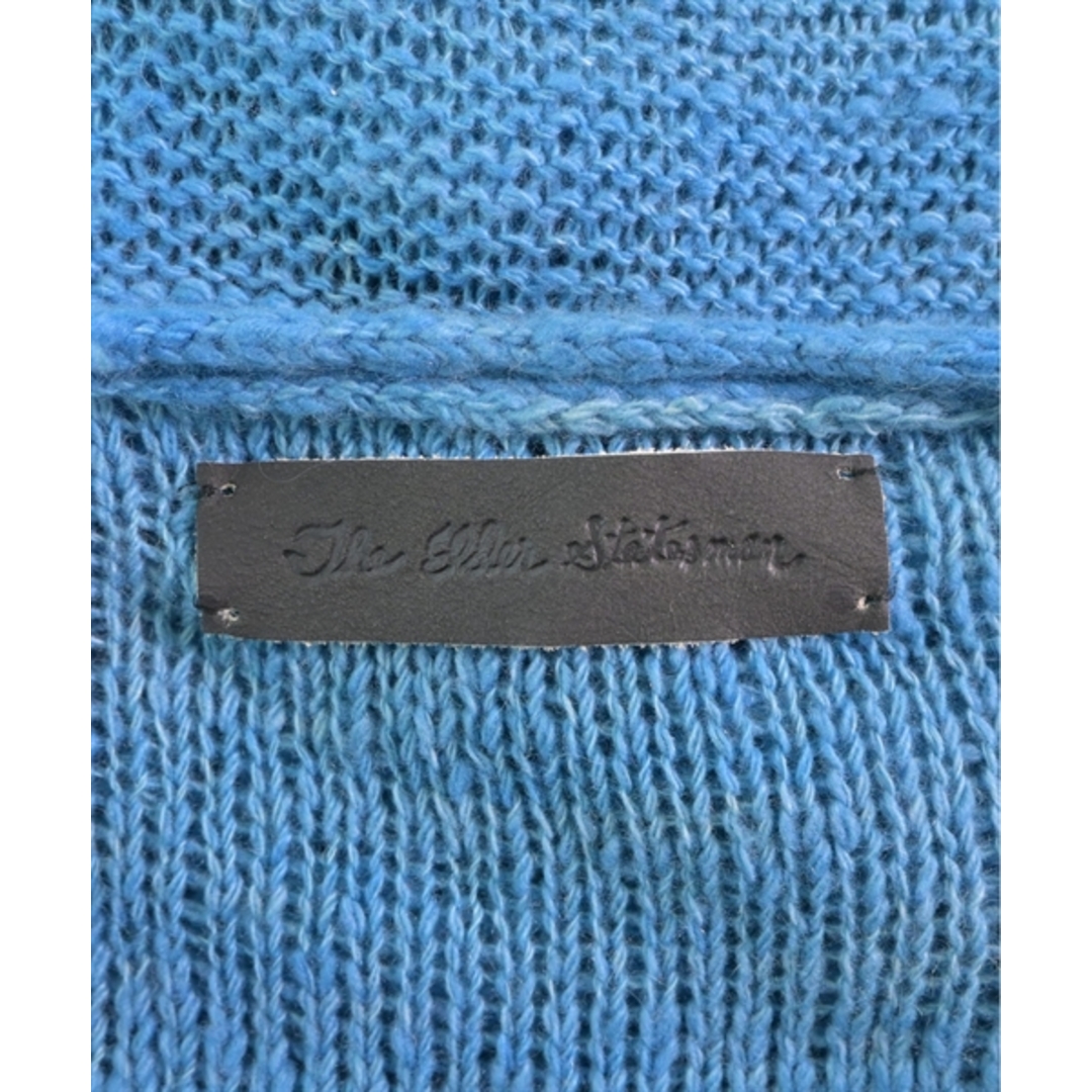 The Elder Statesman カーディガン XS 青 【古着】 The Elder Statesman カーディガン XS 青 【古着】