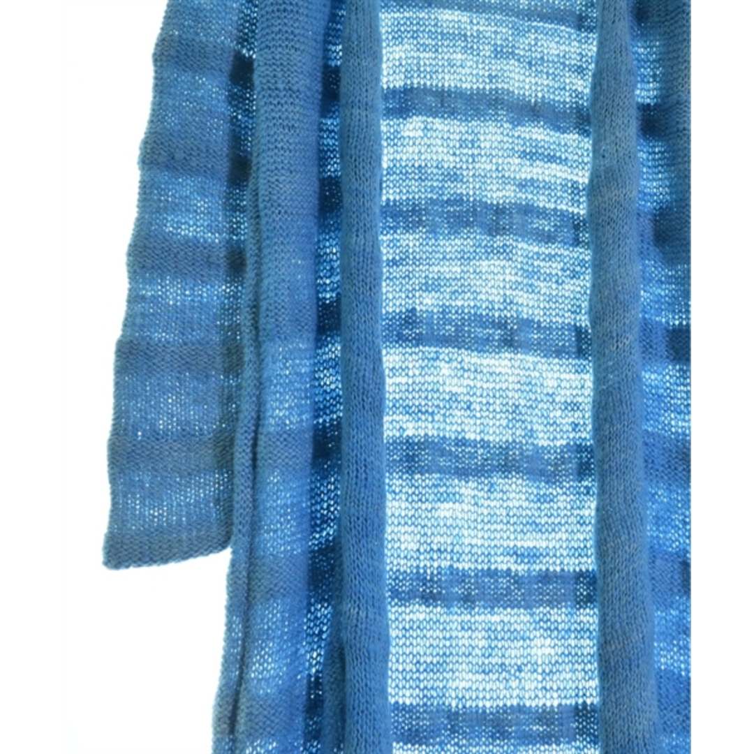 The Elder Statesman カーディガン XS 青 【古着】 The Elder Statesman カーディガン XS 青 【古着】