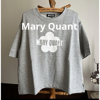 マリークワント(MARY QUANT)の新品 マリークワント Tシャツ グレー(Tシャツ(半袖/袖なし))