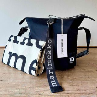 marimekko - 新品◎マリメッコ　ショルダーバッグ　Carry All Solid　ロゴトート付