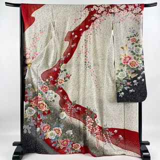 振袖 身丈170.5cm 裄丈68cm 正絹 名品 【中古】(着物)