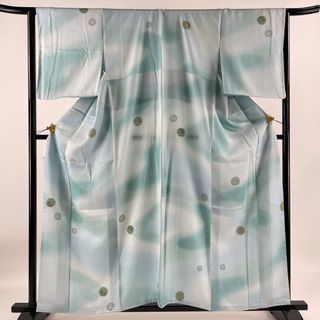 小紋 身丈160cm 裄丈65cm 正絹 美品 名品 【中古】(着物)