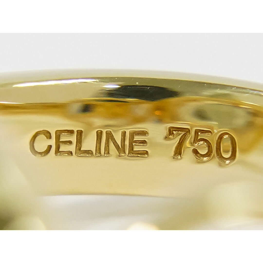 CELINE - 本物 セリーヌ CELINE トリオンフ クリアストーン 750 CELINE - 本物 セリーヌ CELINE トリオンフ クリアストーン 750