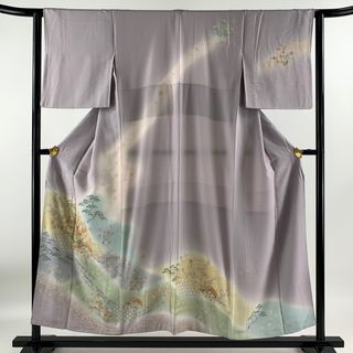 訪問着 身丈152.5cm 裄丈62.5cm S 正絹 美品 名品(着物)