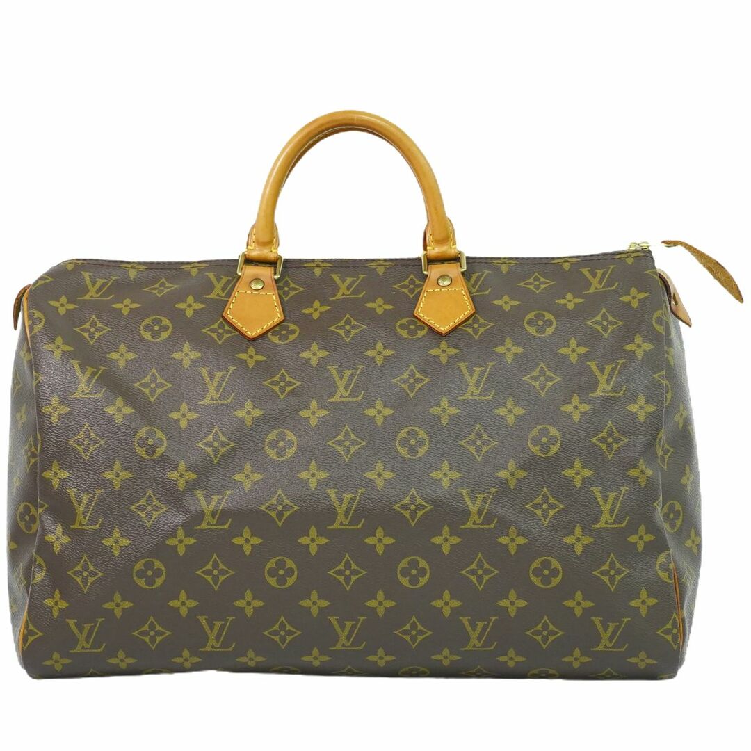 LOUIS VUITTON(ルイヴィトン)の本物 ルイヴィトン LOUIS VUITTON LV 旧型 スピーディ 40 モノグラム ハンドバッグ ボストンバッグ 旅行鞄 ブラウン M41522 Speedy ビトン バッグ 中古 レディースのバッグ(ハンドバッグ)の商品写真