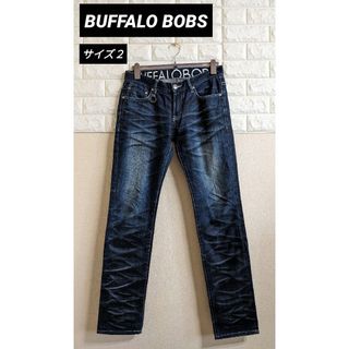 バッファローボブス(BUFFALO BOBS)の☆GW限定出品☆バッファローボブズ 鬼髭 稲妻 蜂の巣 シャドウスリムジーンズ(デニム/ジーンズ)