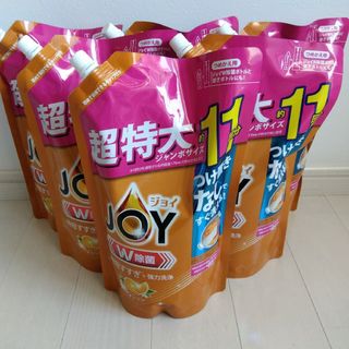 ピーアンドジー(P&G)の食器用洗剤JOY詰替✕6袋/オレンジの香り(その他)