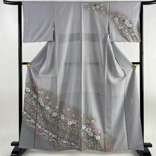 訪問着 身丈164cm 裄丈62cm 正絹 名品 【中古】(着物)