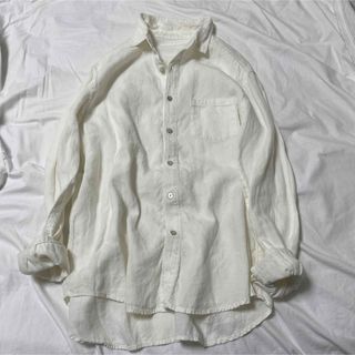 ネストローブ(nest Robe)のネストローブ nest robe 長袖シャツ　リネン100%(シャツ/ブラウス(長袖/七分))