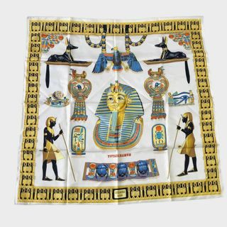 エルメス(Hermes)のエルメス　カレ90 TUTANKHAMUN ツタンカーメン エジプト スカーフ(バンダナ/スカーフ)