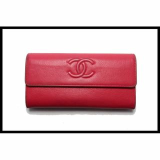 シャネル(CHANEL)のシャネル 22番台 ココマーク 2つ折り長財布■04bs1820171(財布)