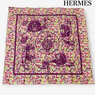 エルメス(Hermes)のHERMES エルメス　リバティ　LIBERTY コラボ　ハンカチ　タナローン(バンダナ/スカーフ)