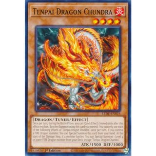 遊戯王 LEDE-EN018 天盃龍チュンドラ Tenpai Dragon Chundra (英語版 1st Edition ノーマル) Legacy of Destruction(その他)