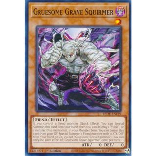 遊戯王 LEDE-EN019 ヘルグレイブ・スクワーマー Gruesome Grave Squirmer (英語版 1st Edition ノーマル) Legacy of Destruction(その他)