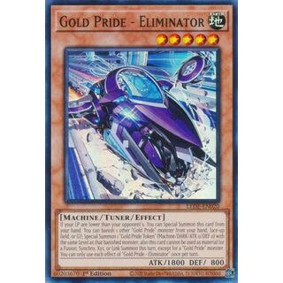遊戯王 LEDE-EN020 ＧＰ−アサシネーター Gold Pride - Eliminator (英語版 1st Edition スーパーレア) Legacy of Destruction(その他)