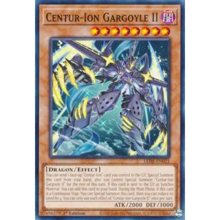 遊戯王 LEDE-EN021 竜騎兵ガーゴイルＩＩ Centur-Ion Gargoyle II (英語版 1st Edition ノーマル) Legacy of Destruction(その他)