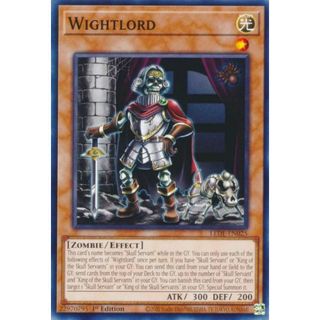 遊戯王 LEDE-EN025 ワイトロード Wightlord (英語版 1st Edition ノーマル) Legacy of Destruction(その他)