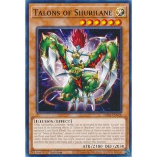 遊戯王 LEDE-EN028 タロンズ・オブ・シュリーレン Talons of Shurilane (英語版 1st Edition ノーマル) Legacy of Destruction(その他)