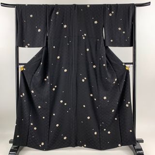 小紋 身丈160cm 裄丈66.5cm 正絹 名品 【中古】(着物)