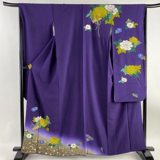 振袖 身丈160.5cm 裄丈66cm 正絹 名品 【中古】(着物)