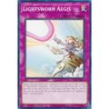遊戯王 LEDE-EN077 ライトロード・アイギス Lightsworn Aegis (英語版 1st Edition ノーマル) Legacy of Destruction