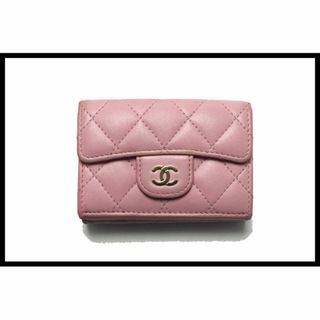 CHANEL - シャネル 32番台 マトラッセ SV金具 3つ折り財布■04eh1823390