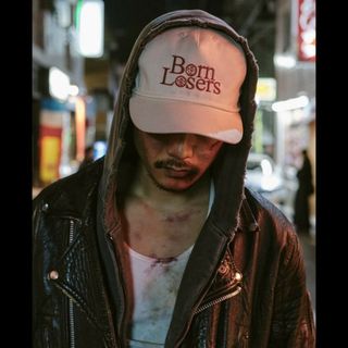 キャリー(CALEE)の【新品未開封】Born Losers CAP【BLACK TAG】WHITE(キャップ)