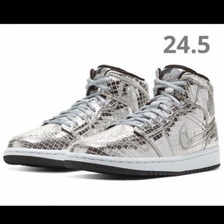 ジョーダン(Jordan Brand（NIKE）)のNike Wmns Air Jordan 1 Mid SE “Discoball(スニーカー)