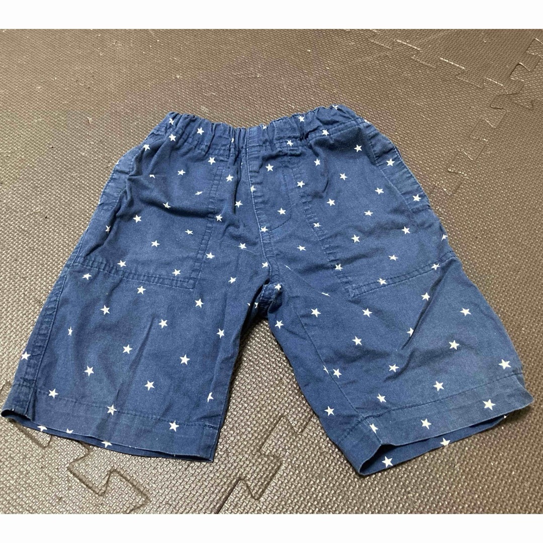 GU(ジーユー)のGU☆ハーフパンツ キッズ/ベビー/マタニティのキッズ服男の子用(90cm~)(Tシャツ/カットソー)の商品写真