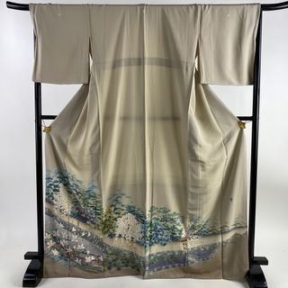 色留袖 身丈168cm 裄丈69cm 正絹 美品 名品 【中古】(着物)